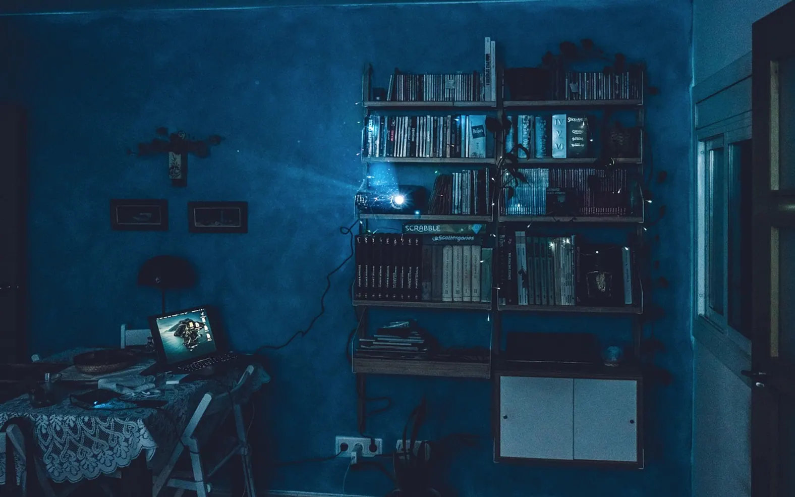 Cinema, projector and home
