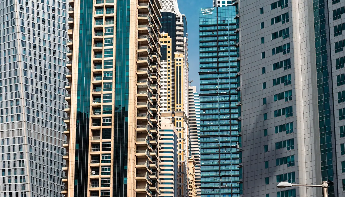 Dubai, skyscraper and architecture